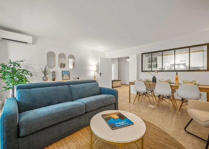 Le Marni Avec Parking Prive 芒通